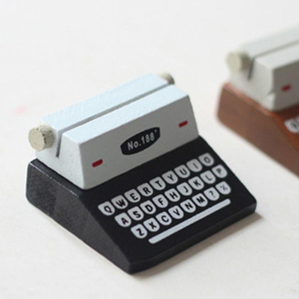 Wooden Sticky Note Holder Miniature Business Card Holder  for Home And Office