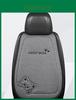 Little Bear Pattern Car Seat Cover Set With Breathable Linen Material For All Vehicles And Multiple Passengers