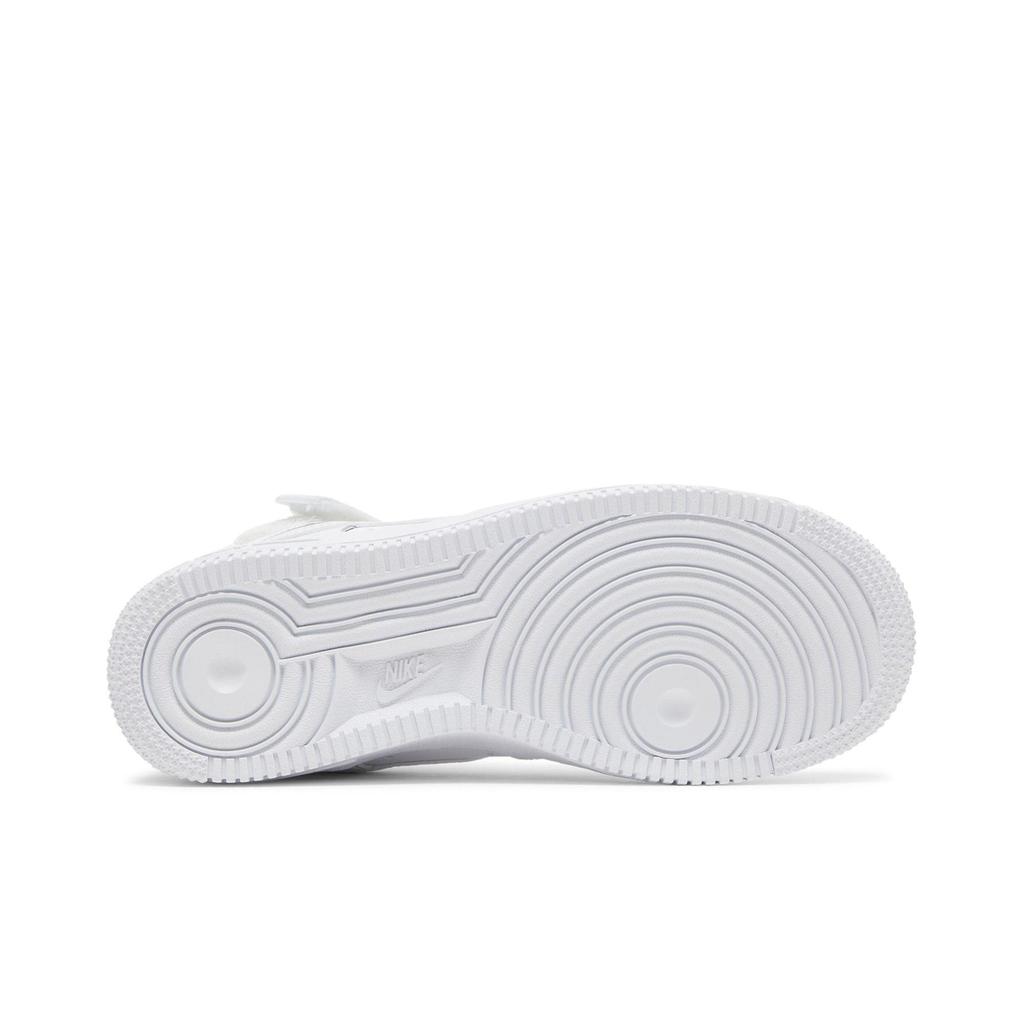 Nike Air Force 1 High LE Grade School 'Triple White' (Unisex) White / White / White Kids' Skateboarding Shoes DH2943 111