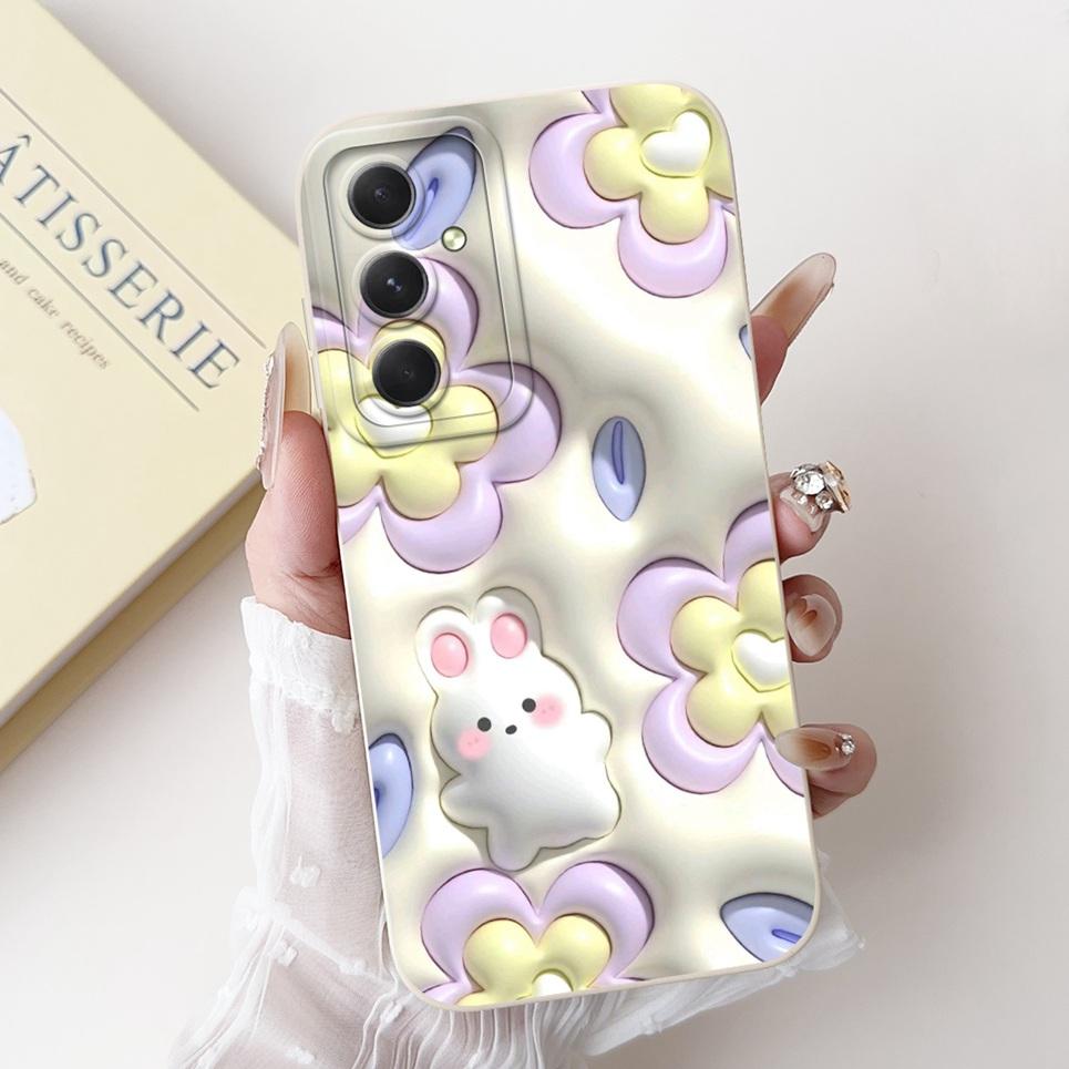 Case For Samsung Galaxy A55 A56 A54 5G Phone Cases Samsung A52 A52s A51 A53 Soft Silicone Cartoon Back Cover Camara Protection