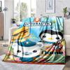 Custom Name Octonauts Theme Printed Blanket - Perfect for Couch, Bed, Travel & Outdoor Use | Machine Washable, Cozy & Durable.
