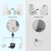 2.4GHz Wireless Audio Baby Monitor Two Way Intercom Baby Care Monitor with Night Light 100‑240V
