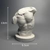 Statua in Gesso Decorazione da Scrivania Ornamenti Corpo in Gesso Mezza Figura Estetica Scultura Artistica da Scrivania Decorazione Estetica per la Stanza