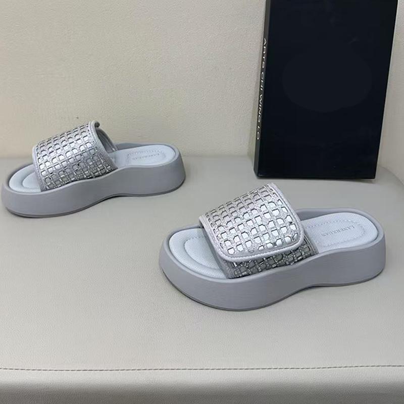 Fashion Flats Platform Women Slippers Casual Shoes Designer Cozy Shoes Woman Sandals 2025 Summer Beach Flip Flops Trend Female Zapatos