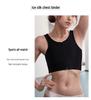 Ice Silk Chest Sculpting Vest for Women - Zipper Binder with Bust Reduction & Body Shaping Features