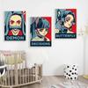 Anime Demon Slayer Poster Tanjirou Wall Art Canvas Painting Prints Pictures Home Bedroom Living Room Decor Murals Cuadros Gifts