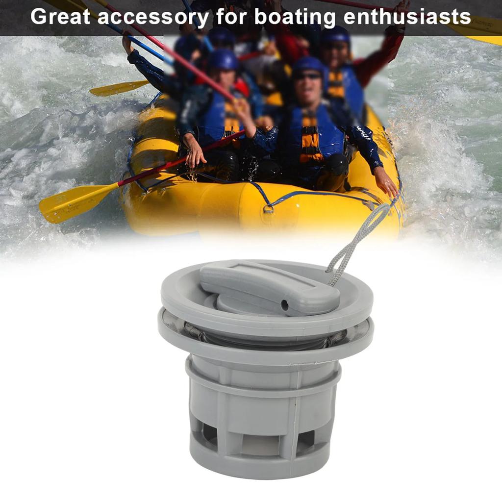 Boat Air Valve Canoe Valve Replacement PVC Boat Valve PVC Air Gas Valve  Replacement for Inflatable Boat Dinghy Kayak Canoe
