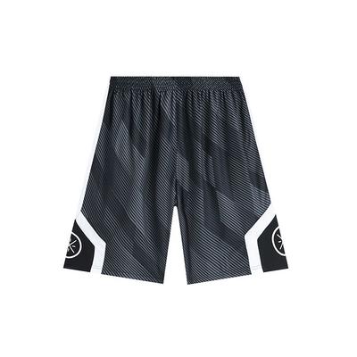 Li Ning Wade Series Color Block Casual Shorts Men Shorts Black AAPS129-1