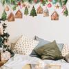 Christmas House Christmas Tree Wall Stickers, Christmas Room Decoration Wall Stickers