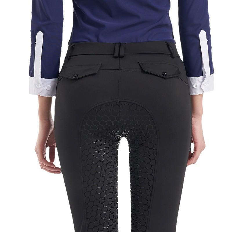 Rima Unisex Summer Equestrian Pants with Anti-Slip Silicone Grip