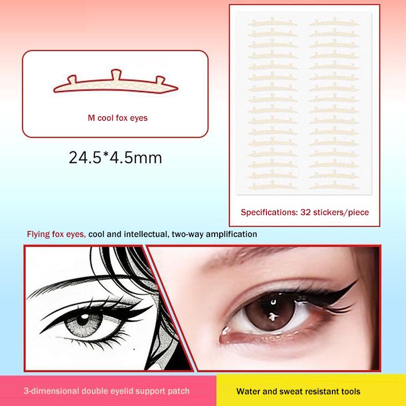 Eyelid Sticker Tape for Double Eyelids Invisible Natural Lifter Strips for Professional Makeup Beginners