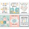 Hadley Designs 6 Science Posters for Classroom Decor – Pirational and Fun Science Classroom Decor for Elementary & Middle School, Boho Motivational