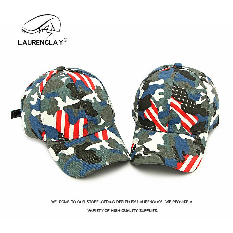 National flag camouflage hard top baseball cap men's and women's outdoor sun protection visor sun hat casual versatile cap