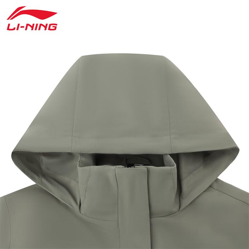 LI-NING 2025 Women's Water-Repellent Loose-Fit Sports Windbreaker