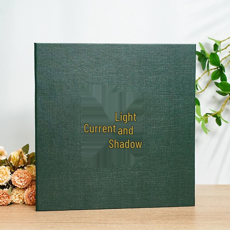 Handmade DIY White Adhesive Photo Album Sheets