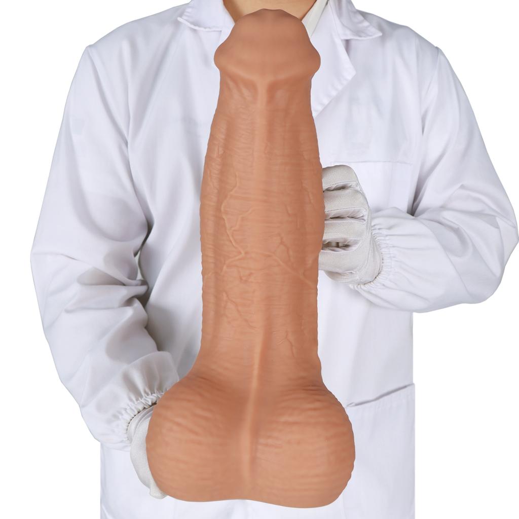 Super Size Silicone Butt Plug Dildo Masturbator Sex Toy Huge Fisting BDSM Femdom Strap on Penis Big Dick