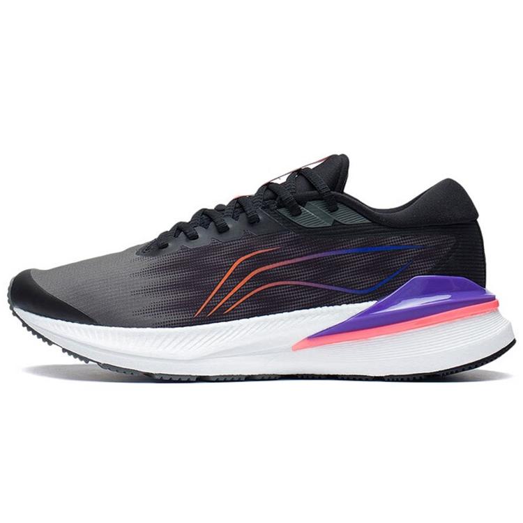 

Li Ning Light Shadow Fabric Cushioning Slip Resistant Abrasion Resistant Breathable Rebound Low top Running Shoes Men s ARHS037-3 43.5