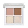 B IDOL THE Eye Pale 107 Promising Rose Brown 8g 3D Rose Brown Eyeshadow, Highlighter,
