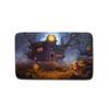 Halloween Shower Curtain Floor Mat Combination Four-Piece Set Kitchen Absorbent Non-Slip Carpet Bedroom Door Mat