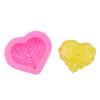 Heart Fondant Biscuit Cookie Mold Home Washable Sugarft Chocolate Silicone Mould Baking Tool Kitchen Gadget Accessory