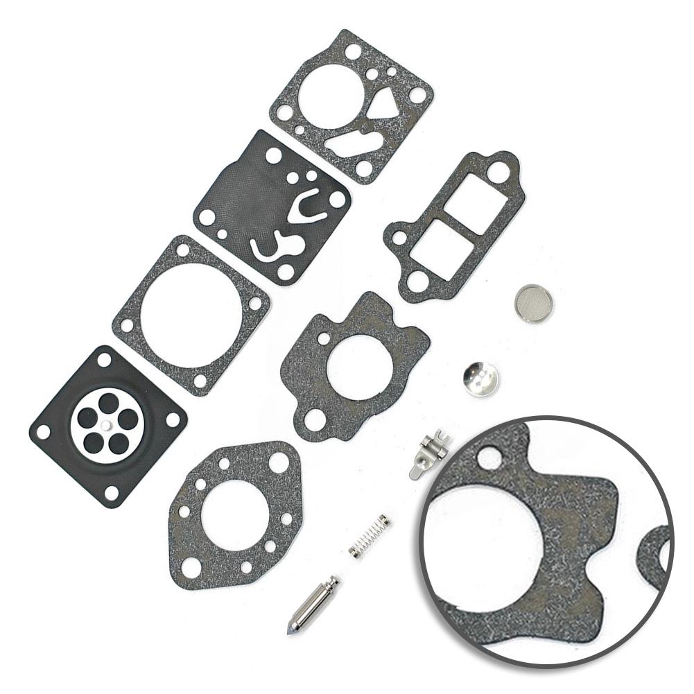 Carburetor Repair Kit Compatible With For Remington Chainsaw HU6A HU23A For Tillotson Models Power Equipment Chainsaw Parts