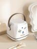 Push-Type Desktop Trash Can - Stylish Waste Basket for Home, Office, or Car