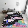 Omori Accessories Blanket Video Game Print Super Soft Cozy Throw Blankets for Sofa Multiple Sizes Bedding Throws