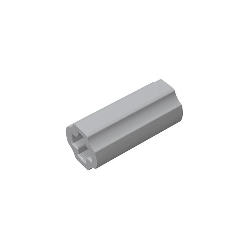 50pcs 59443 Axle Connector 2L Smooth with X Hole Building Block MOC Technical Accessories