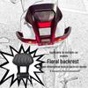 Mekedo Jike Duo AE4IPRO Aluminium-Rückenlehne für Elektrofahrrad/Motorrad Langer Sitz