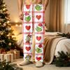 Men's Christmas Print Casual Pants with Pockets Color Trousers