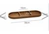 Compartmentalized Serving Board Tableware for Bread Banquet Kitchen Household Restaurant , 3 Grid