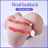 Real Ass 3D Artificial Vagina Male Masturbators Deep Throat Realistic Anal Soft Silicone Fake Pussy Erotic Adult Sex Toy for Men