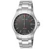 Watch CONQUEST Conquest Quartz 5 ATM Water Resistant Sapphire Glass Black Dial Stainless Steel Silver [Longines] Men's V.H.P V.H.P L3.728.4.66.6