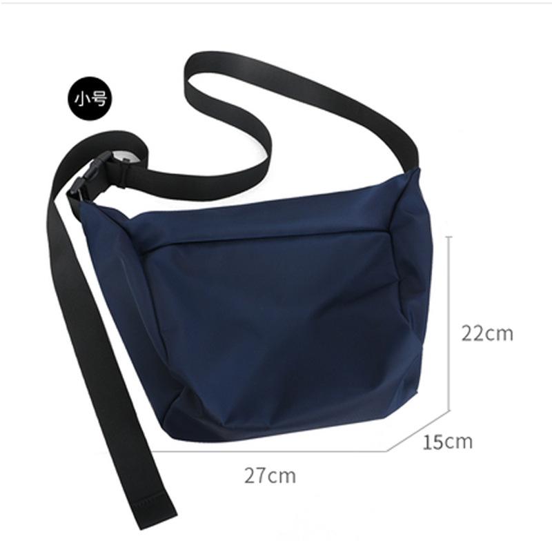Men'S Crossbody Bag Large Capacity Shoulder Bag Casual Commuter Backpack Men'S Simple Bag