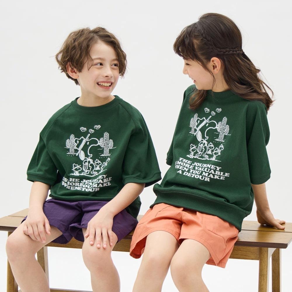 

Толстовка унисекс GU by Uniqlo KIDS с рукавом 5 минут цвета ореха 4