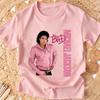 Kids Tee Cotton T Shirts Michael Jackson "Bad" Cartoon Print Short-Sleeve Top – Stylish Casual Crew-Neck T-Shirt for Boys Girls