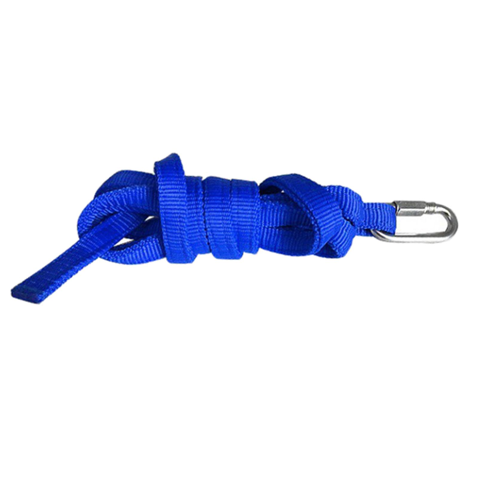 

Durable Horse Lead Rope 15mm Wide Bolt Snap Double Layer Horse Leading Rope for Leading Training Horse Goats Sheep Accessories синій