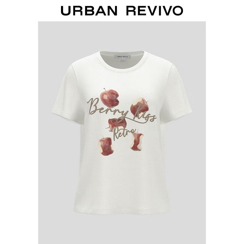 UR Women s 2025 Autumn Fun Print Cotton T-shirt S