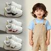 Kids Soft Sole Anti-Slip Toddler Sneakers Boys Girls Lightweight Breathable Walking Shoes Fall