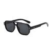New Fashionable Men's Double Beam Sunglasses, Pilot's Retro Casual Driving Sunglasses, UV Protection