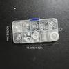80-360pcs 304 stainless steel flat washer cross-border box gasket M2-M12