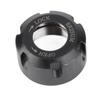 1pcs ER25UMdynamic balancing nut Metal Collet Nut Chuck Holder Lathe(BlackM32*1.5)