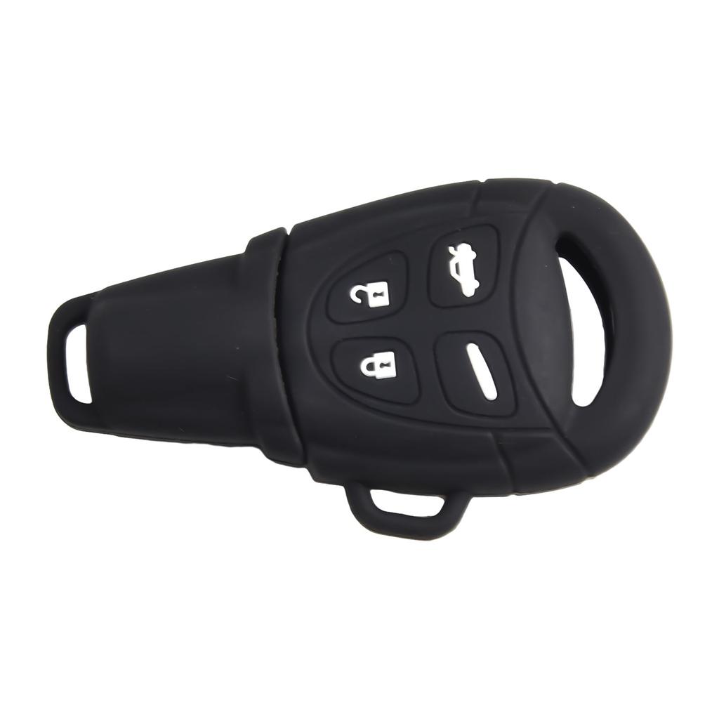 Part Key Set Silicone Skin Sleeve Accessories For SAAB 9-3 9-5 93 95 Key Case Cover Remote Fob Shell Brand New High Quality