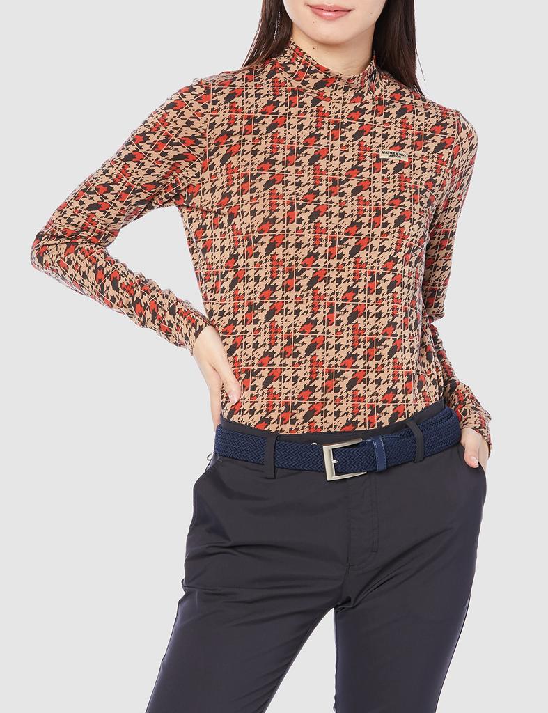 Master Bunny Long Sleeve High Neck Shirt Cell Golf Undershirt 2 Women's (Stretch, Warm Thermal) / / 759-2266908 040_Beige [L]