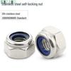304 Stainless Steel Self-Locking Anti-Slip Nut (M4-M20)