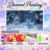 Personalized Glaceon Diamond Art Custom Name 5D Diamond Painting Full Drill DIY Craft