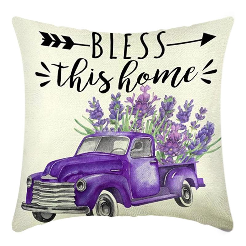 New Tropical Plant Leaves Rainforest Linen Cushion Pillow Cover