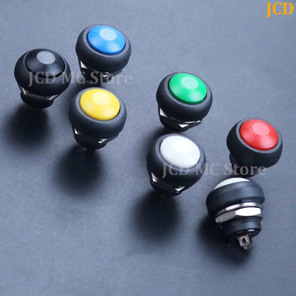 10/50/100PCS 12mm Momentary Push Button Switch ON OFF PBS-33B Self Reset Self Locking Mini Round Switch Waterproof Power Switch
