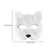Halloween Costumes Cosplay Face Cover Animal Masks Kids Costume Eye Masks Cat Masks Adults Party Masks Kids Fox