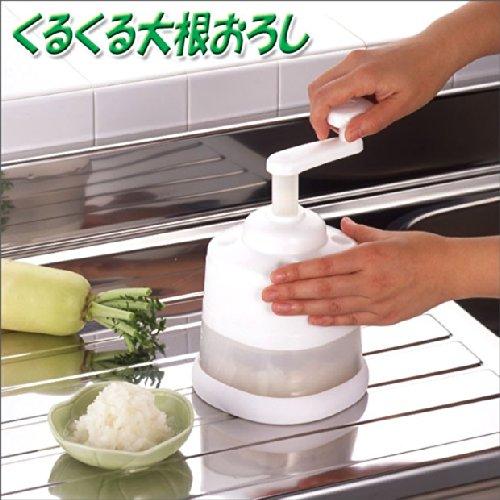 Round and round radish grater [radish grater/grated radish/grater/grater]